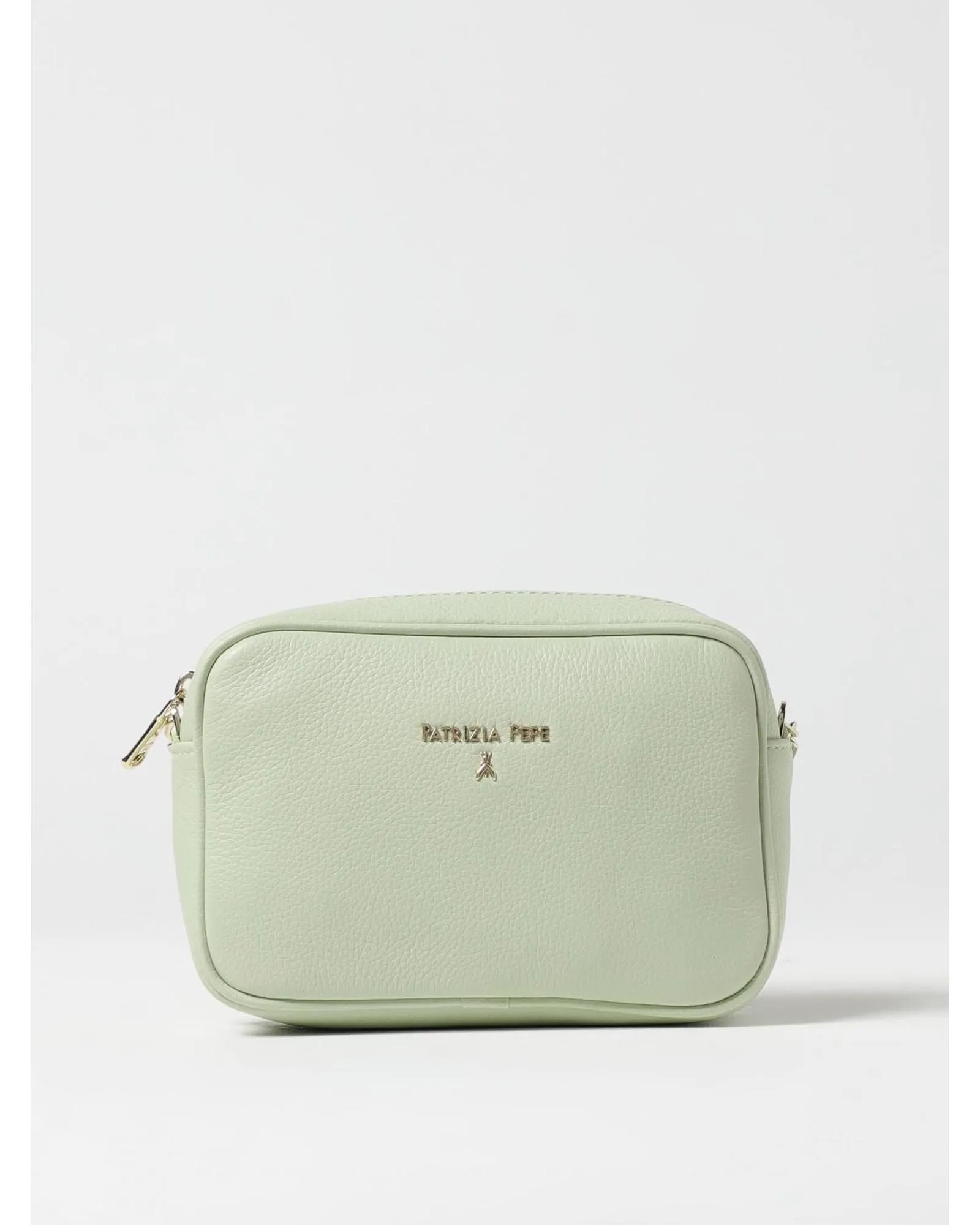 Pebbled Leather Clutch Bag- Mint Mini Bags