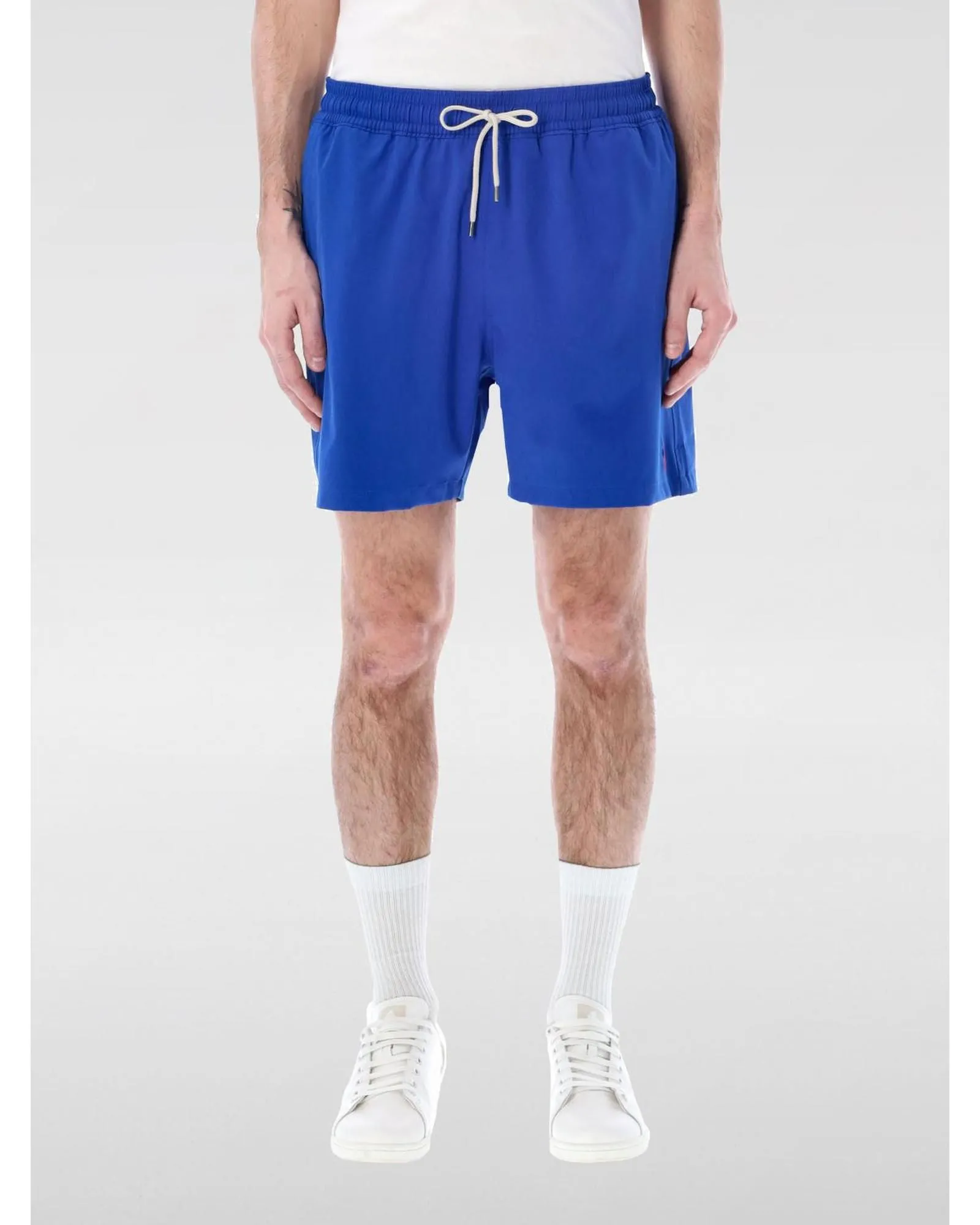 Swim Trunks QuickDrying Drawstring  - Gnawed Blue Swimwear