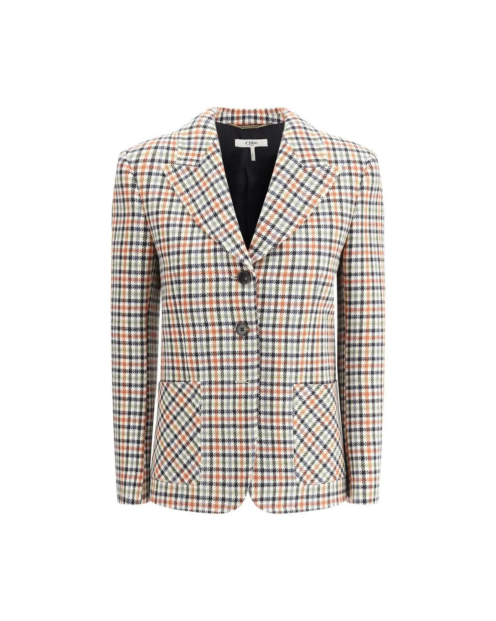 Glen Plaid Blazer CHC25SVE51303- Multicolor Suits