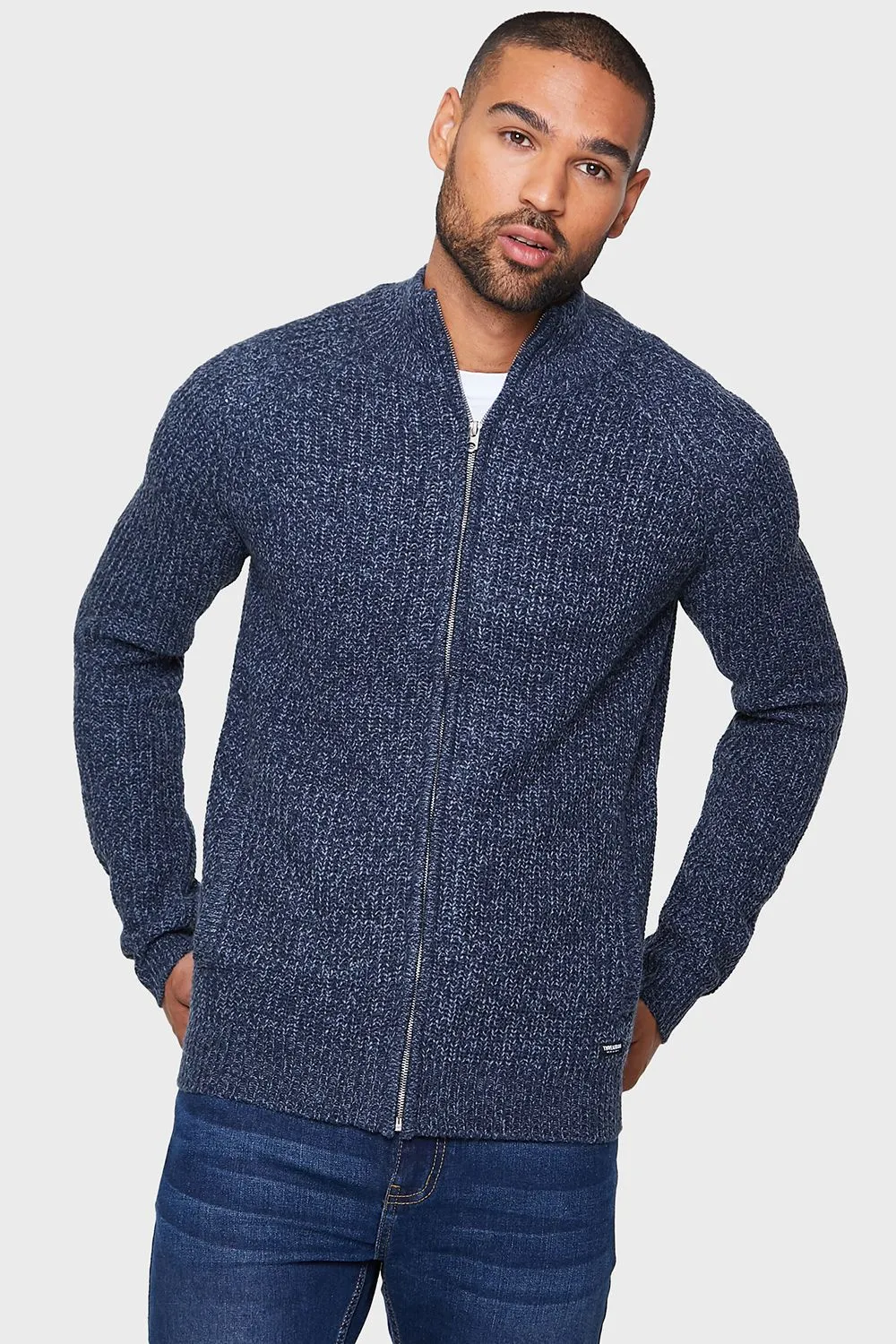 'Gallagher' Zip Through Cardigan
