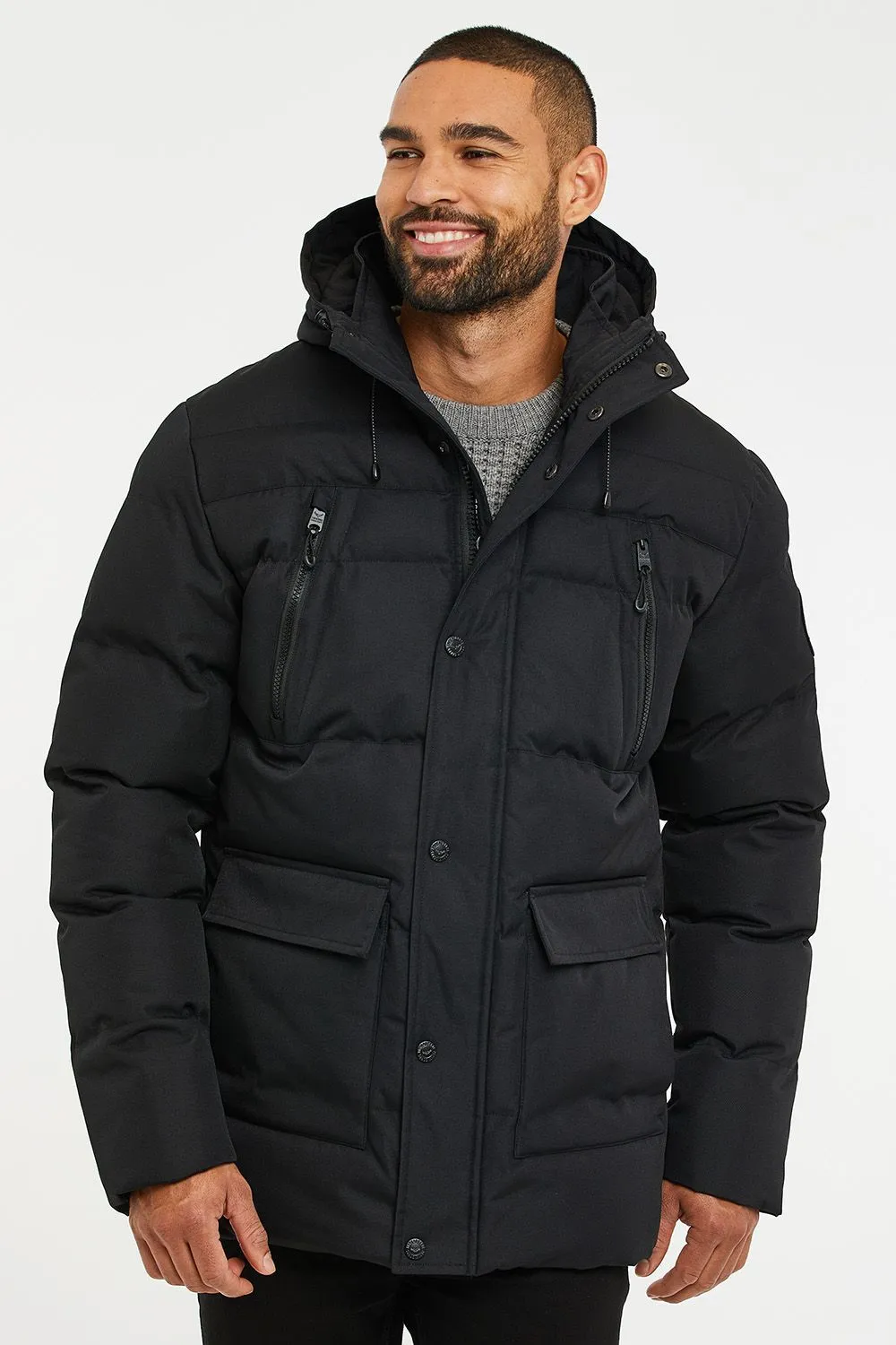 'Jackton' Showerproof Hooded Padded Jacket