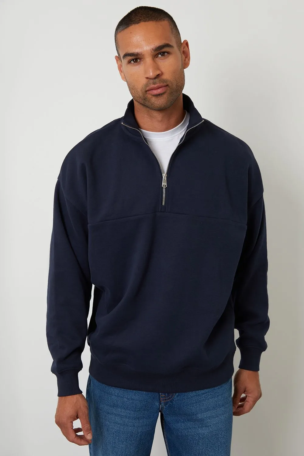 Half Zip Sweatshirt