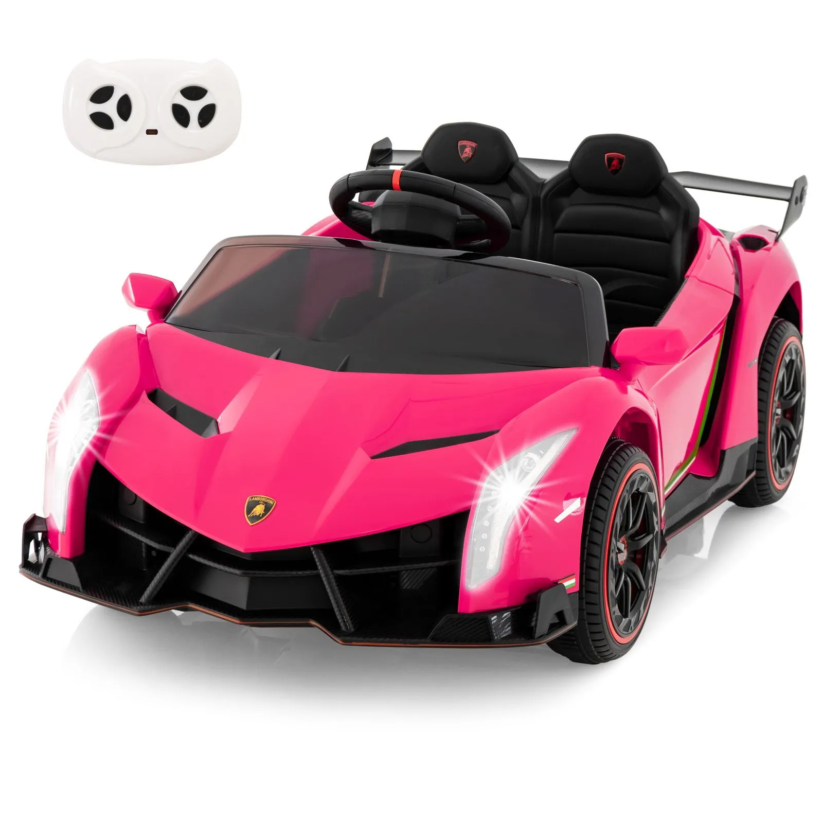 Kids Ride-on Sports Car Electric Vehicle With Remote & Lights Lamborghini