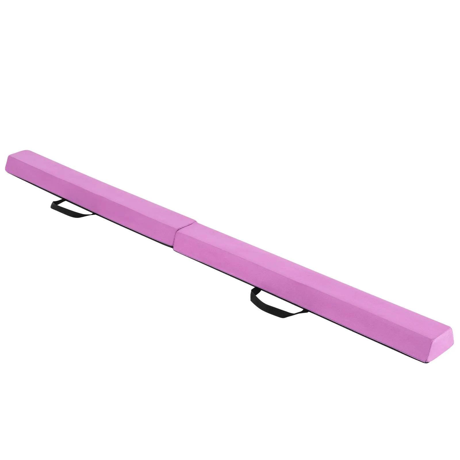 210 CM Kids Balance Beam Folding Gymnastic Training Beam With Suede Cover