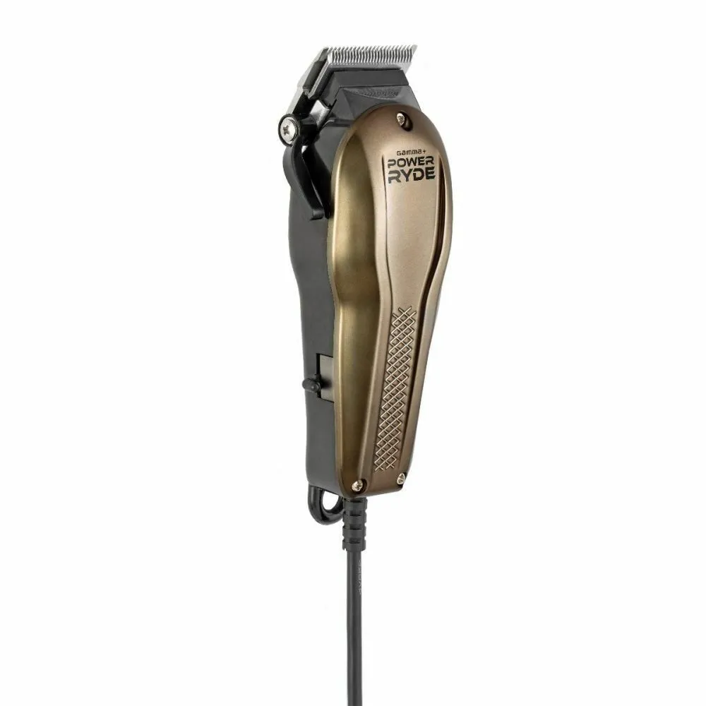 Power Ryde Professional Corded Clipper - Gold/Black