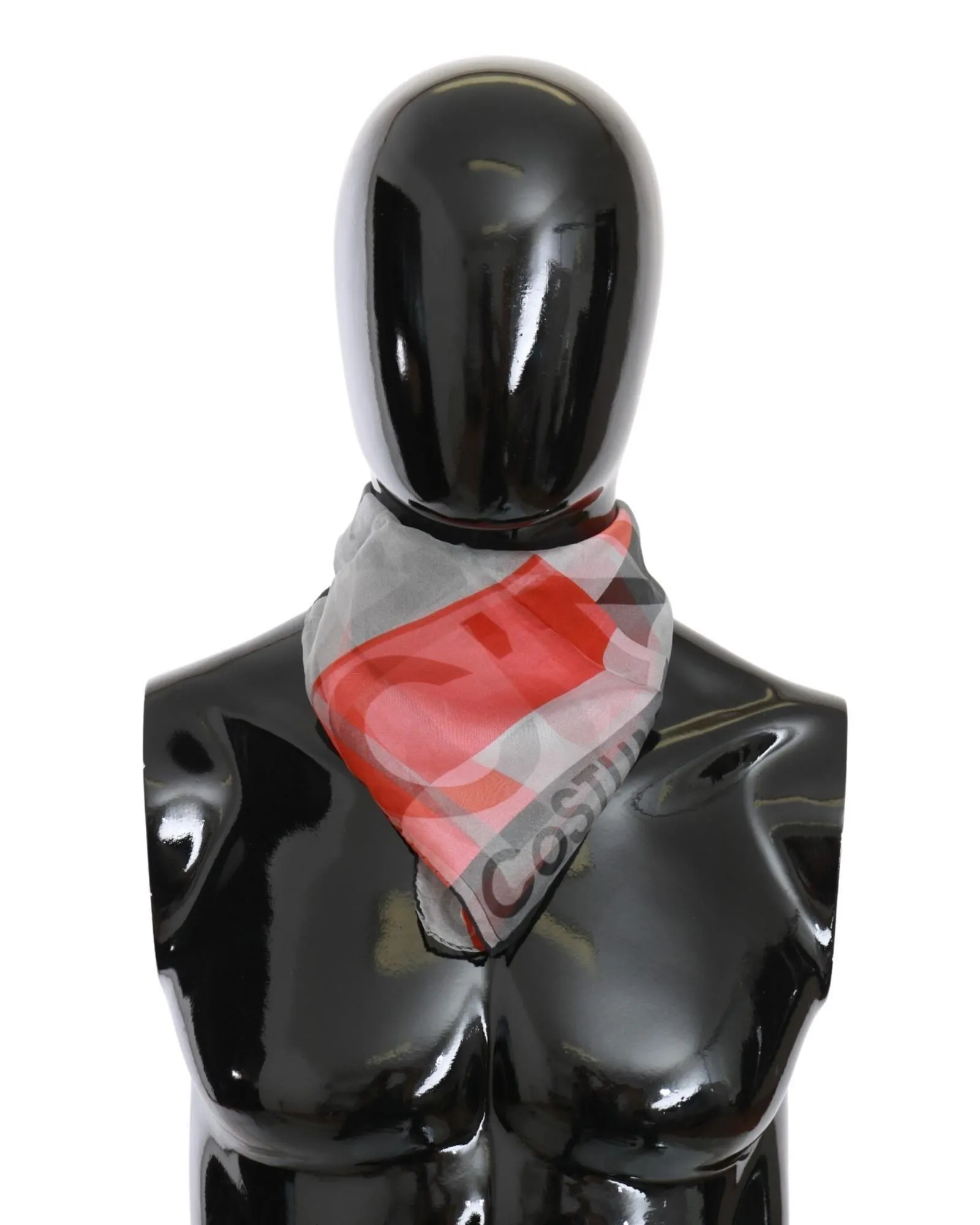 Silk Scarf GrayRedScarves