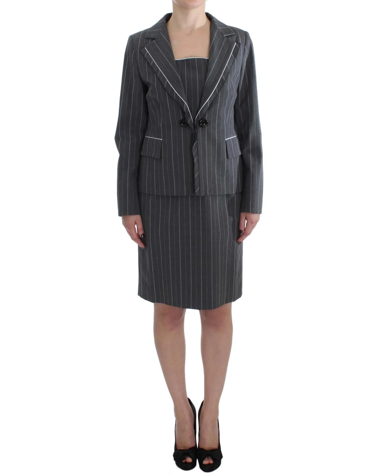 Pinstripe Suit Professional Style