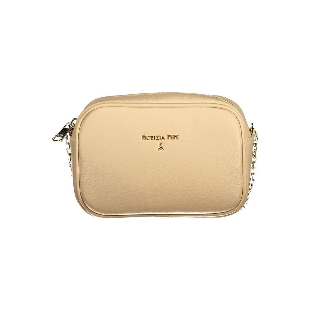 Beige Leather Crossbody Bag PA28900Handbags