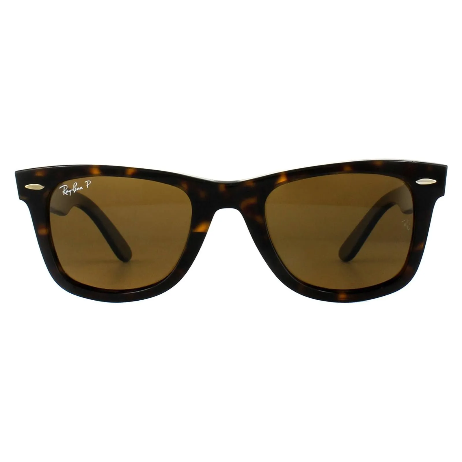 Rectangle Tortoise Brown Polarized Sunglasses
