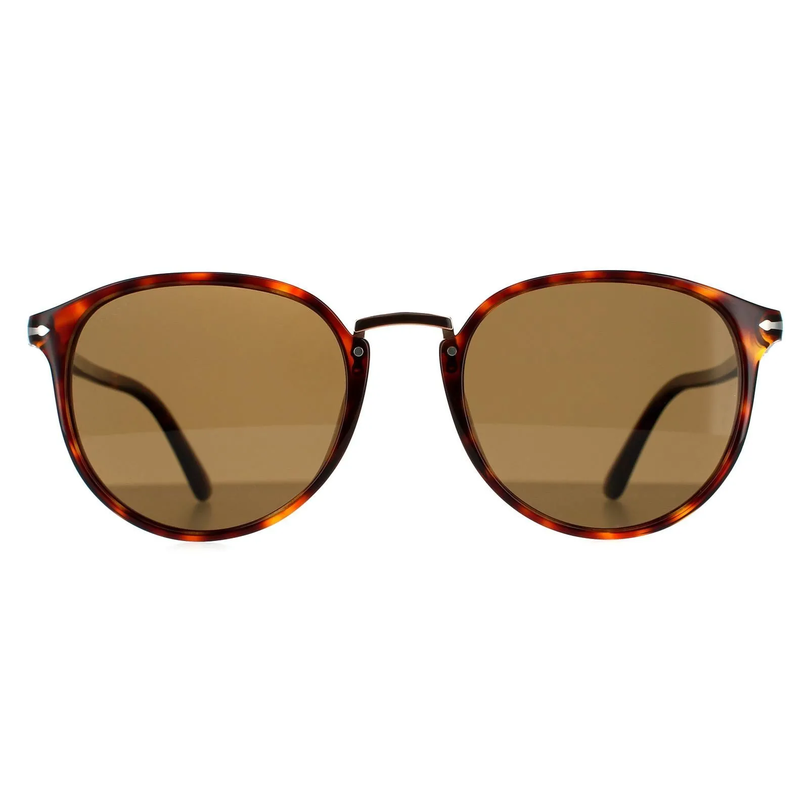 Oval Havana Brown Polarised Sunglasses