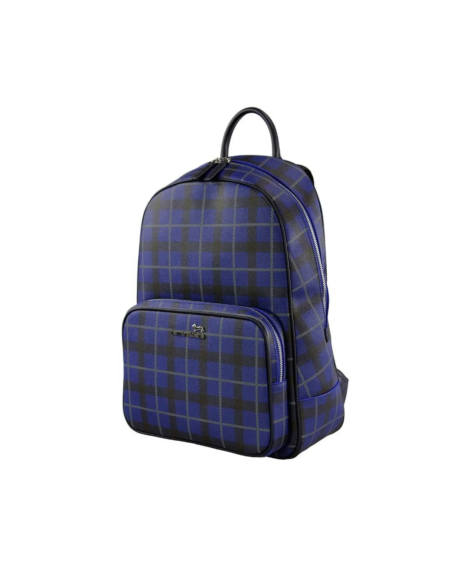 Zip Fastening Synthetic Backpack