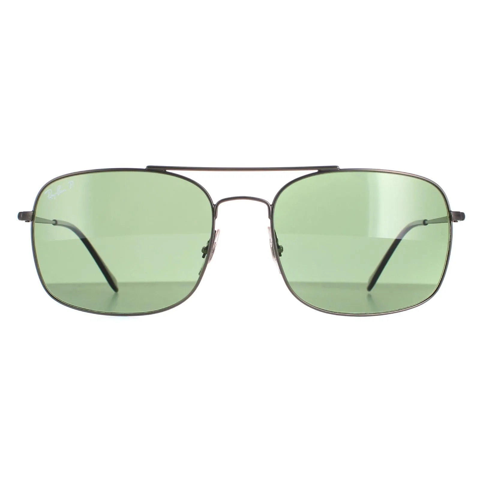Aviator Gunmetal Green Polarized RB3611