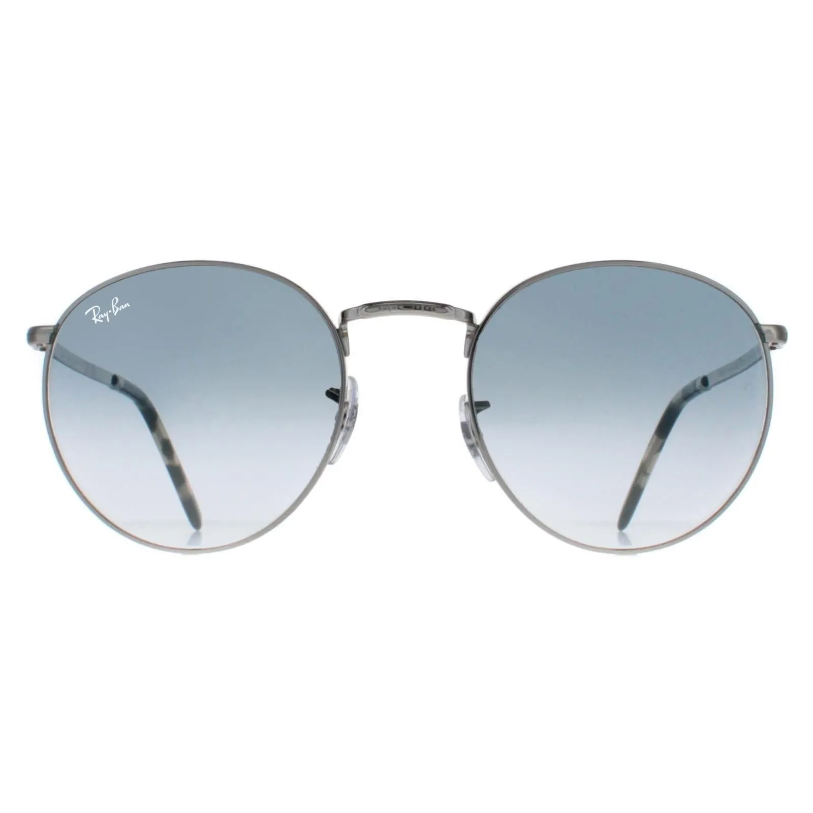 Round Silver Blue Gradient RB3637 New Round