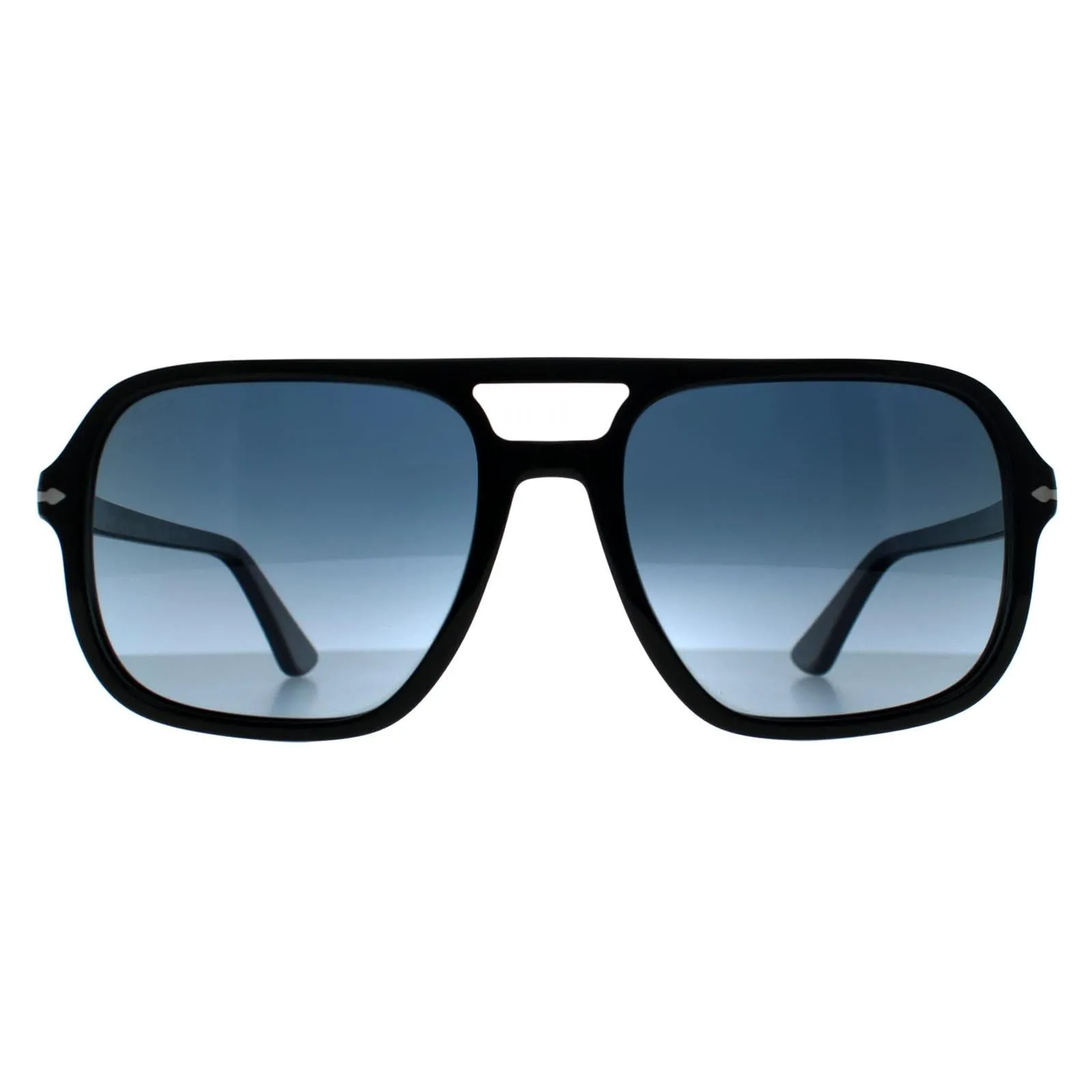 Aviator Black Blue Gradient PO3328S