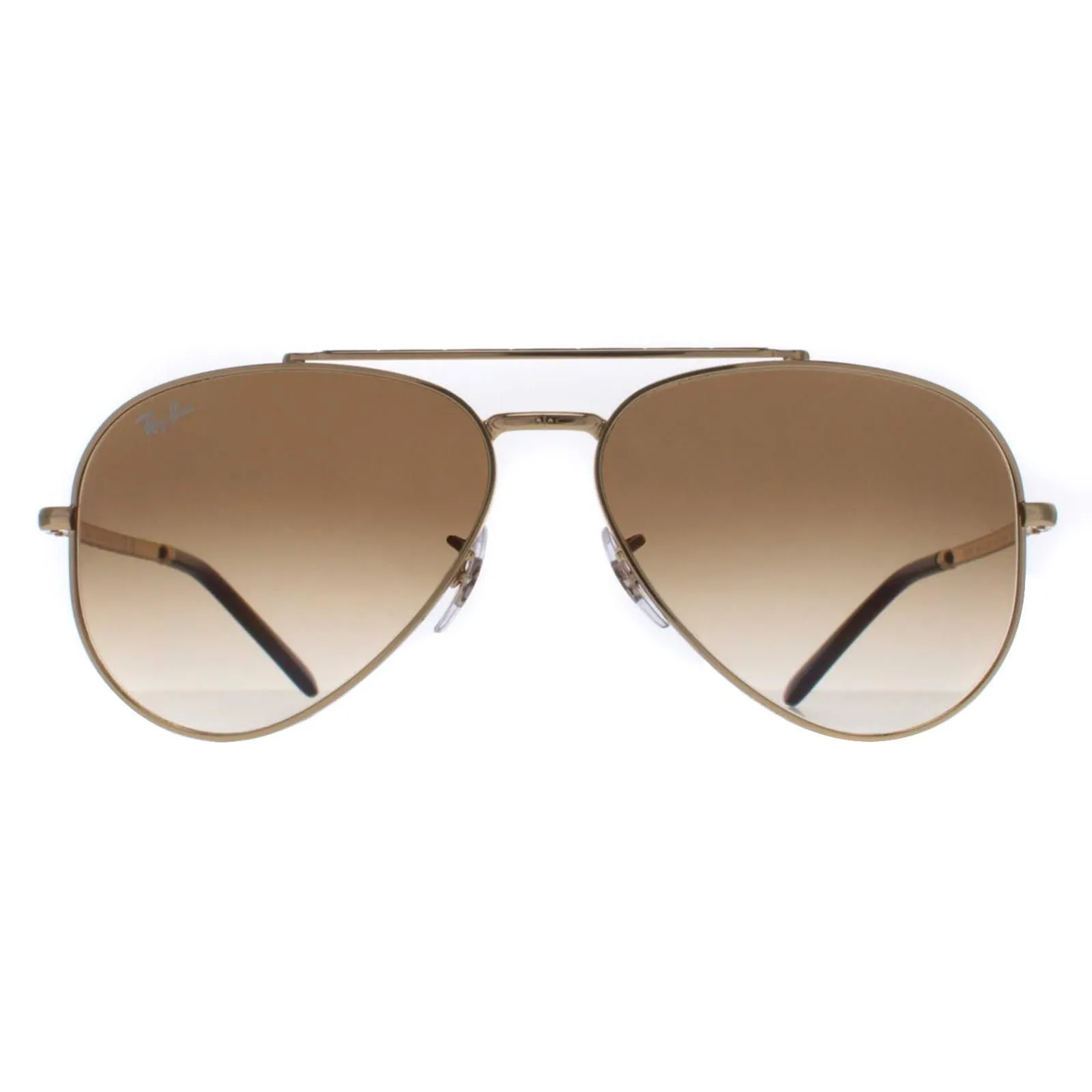 Aviator Polished Gold Light Brown Gradient RB3625 New Aviator