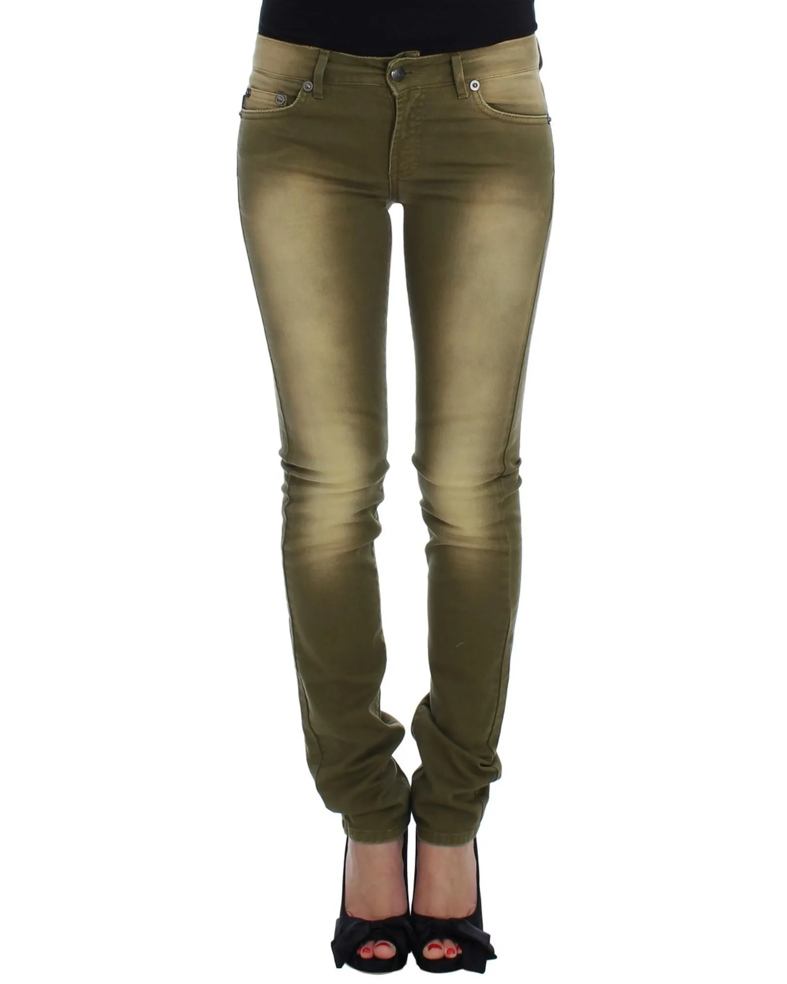 Skinny Jeans Olive GreenJeans