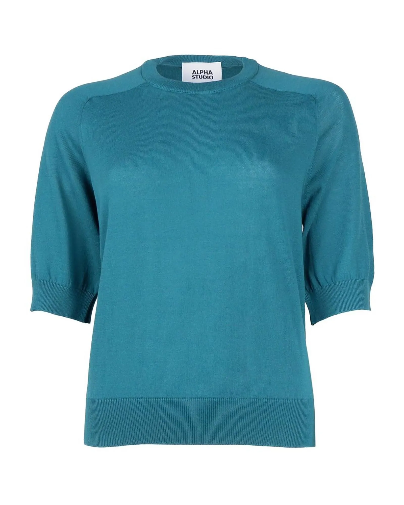 Short Sleeve Knit Sweater