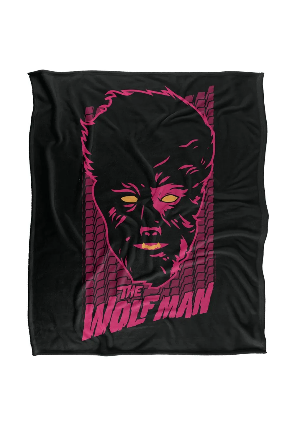 Universal Monsters Wolfman Neon Silky Touch Super Soft Throw Blanket