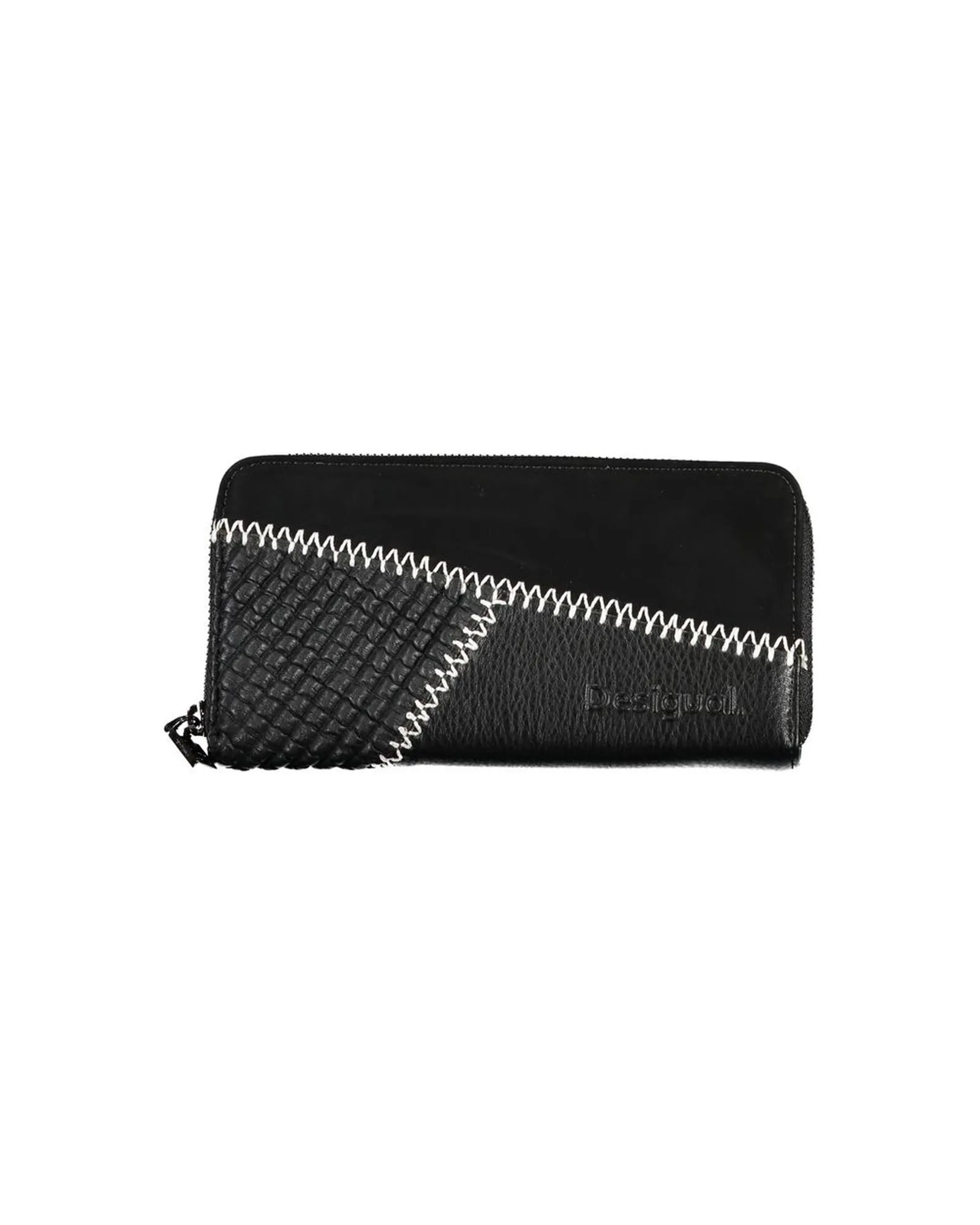 Polyethylene Wallet with Multiple Compartments and Logo Zipper