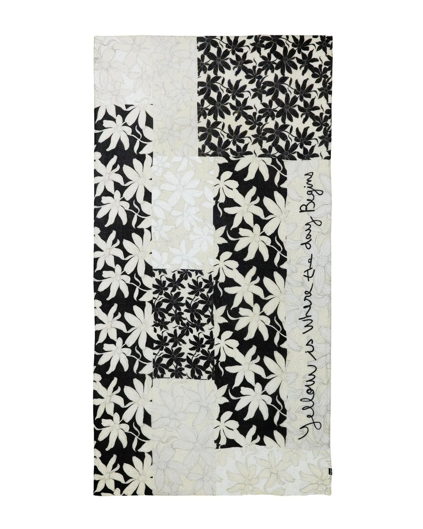 Printed Modal-Viscose Blend Scarf