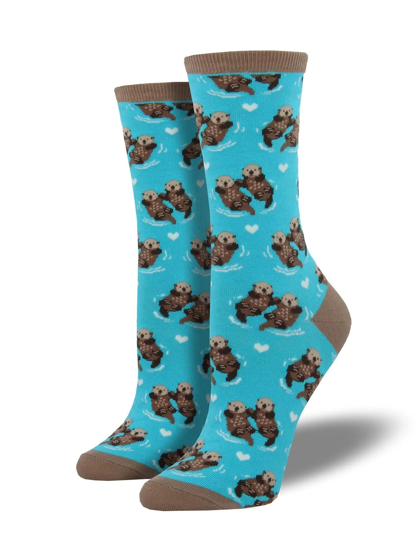 'Significant Otter' Otters Design Socks Quality Cotton Mix Novelty Wildlife Lover Gift