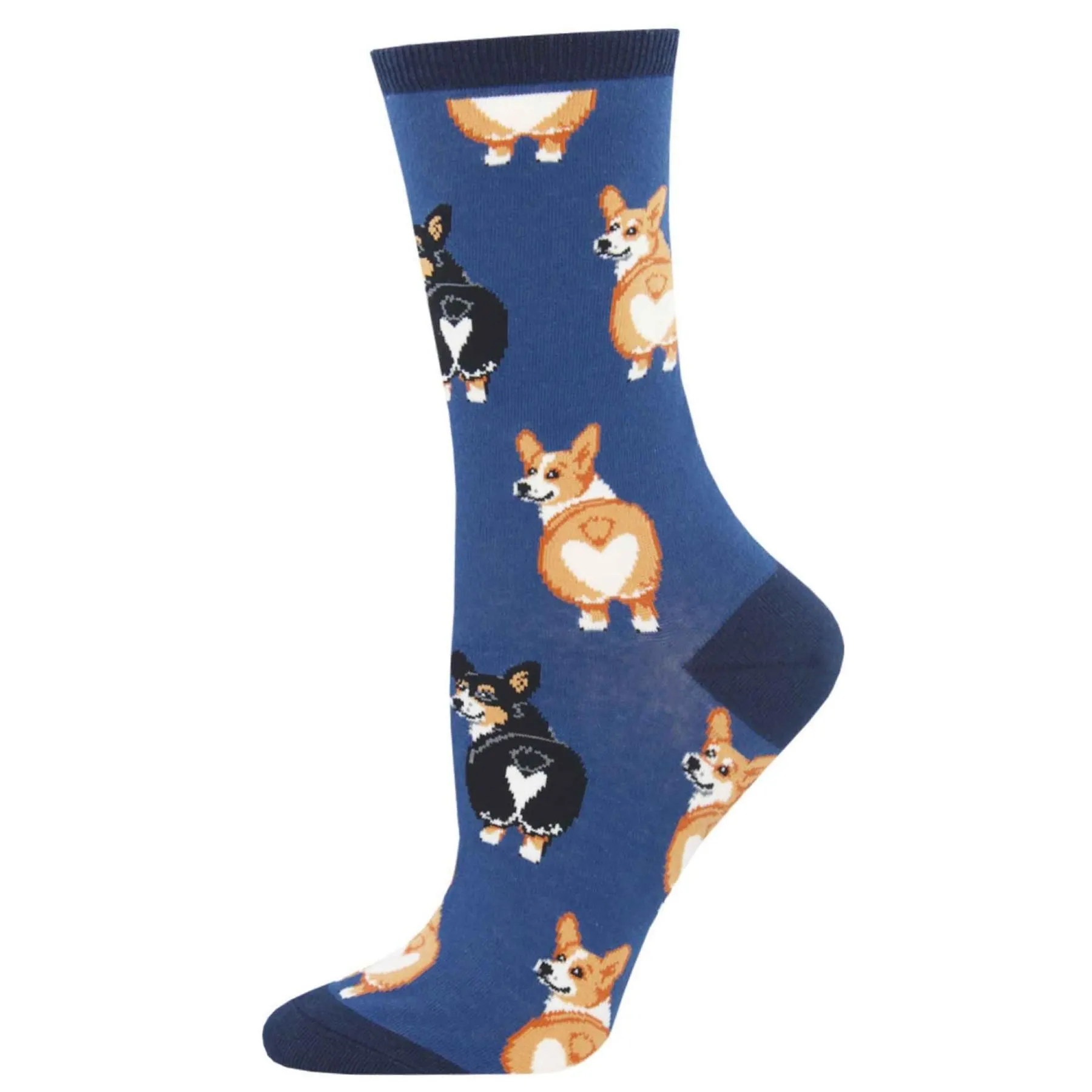 'Corgi Butt' Design Socks Cotton Mix Dog Lover Gift