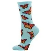 'Social Butterfly' Butterfly Design Socks Quality Cotton Mix Novelty Wildlife Lover Gift
