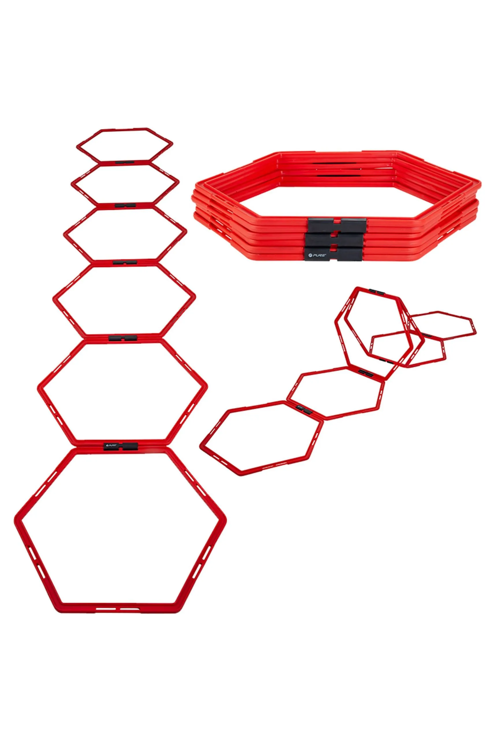 Pure2improve Hexagon Agility Grid
