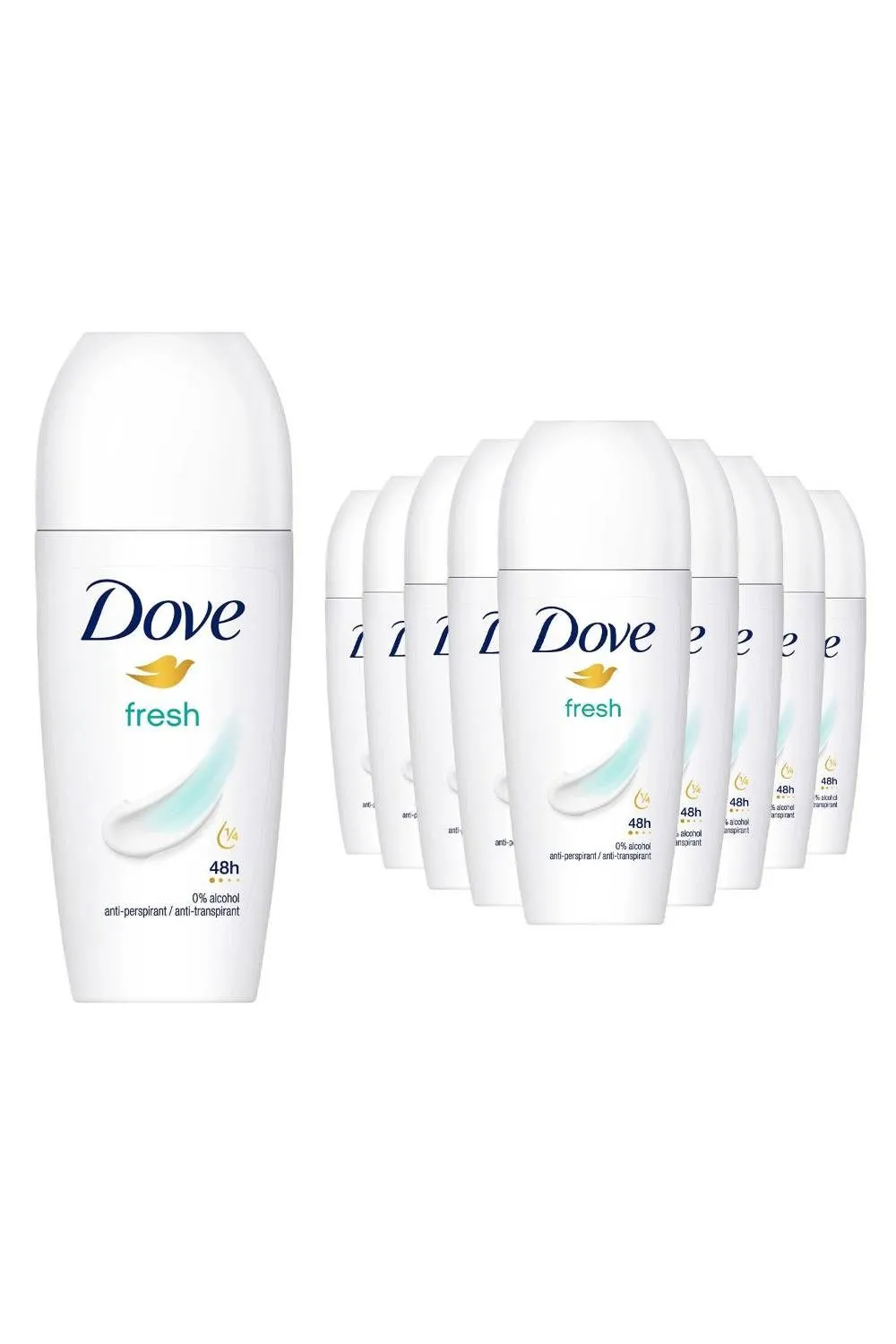 Roll On 'Antiperspirant' 48H of Sweat & Odour Protection, 12x50ml