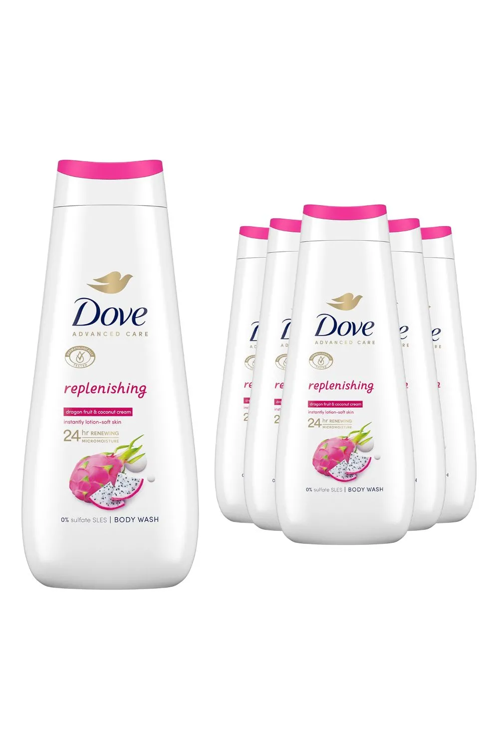 Advanced Care Body Wash Replenishing 400ml, 6 Pack