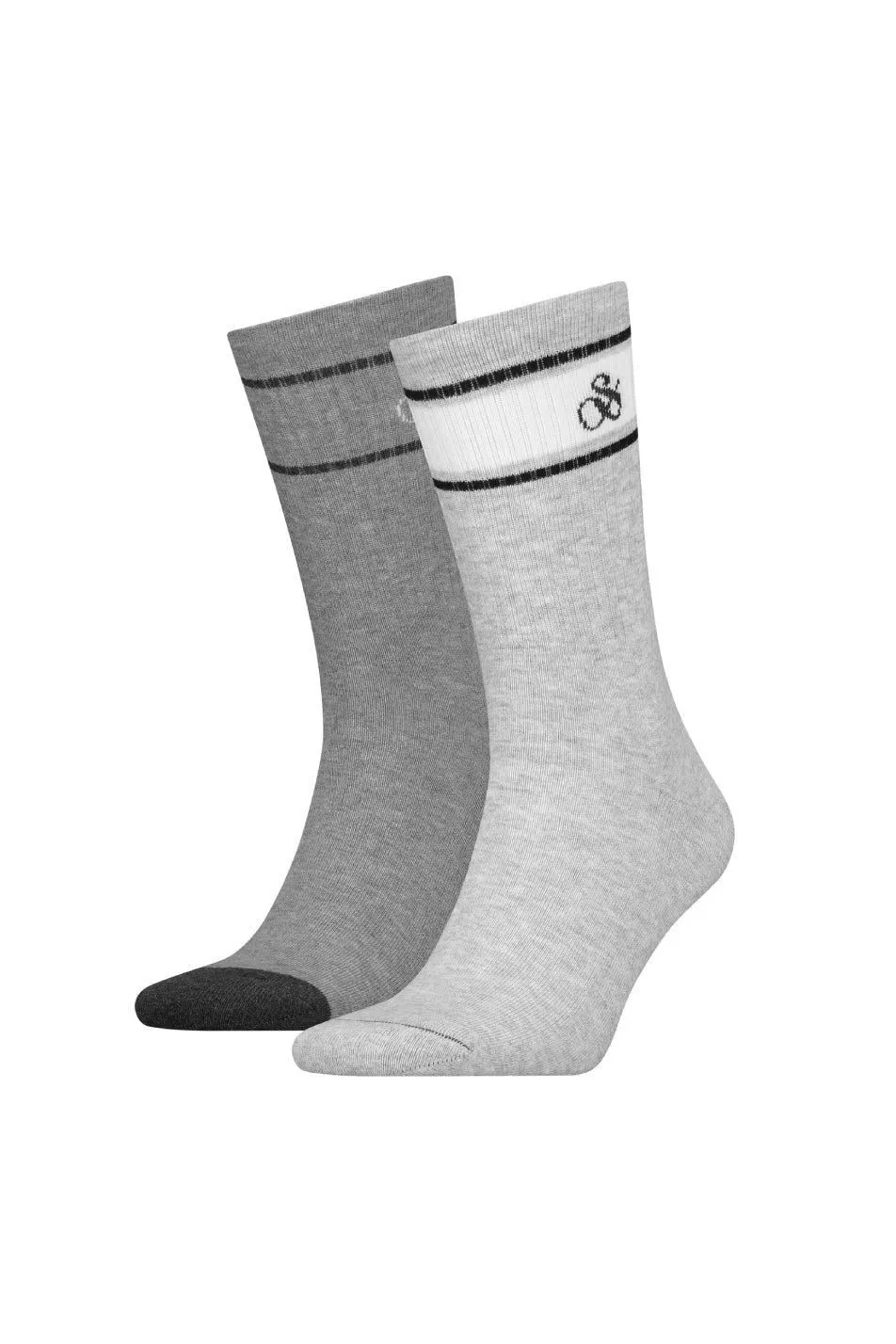 2 Pack Sport Logo Crew Sock