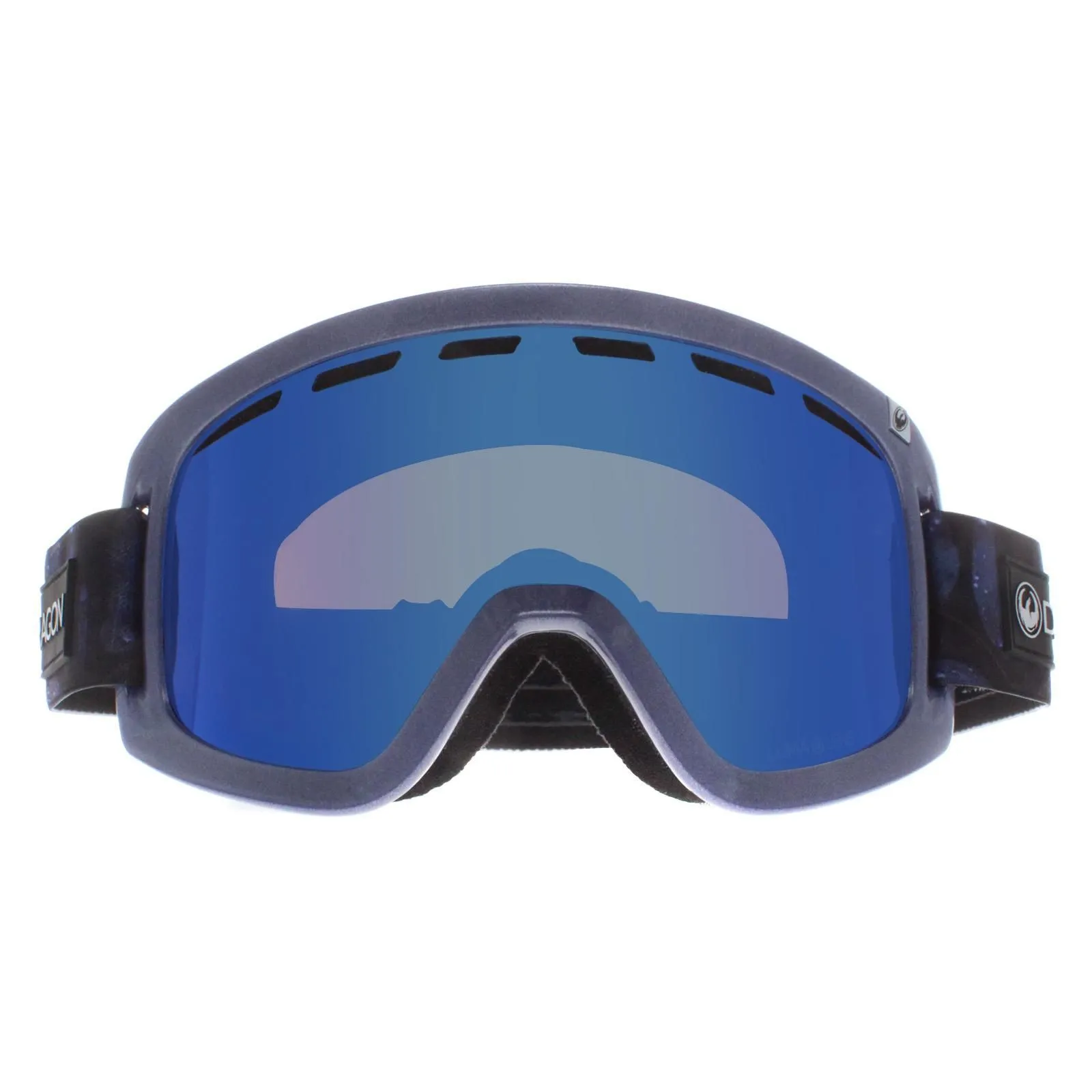 D1 OTG 403 Shimmer Lumalens Blue Ion and Amber Ski Goggles