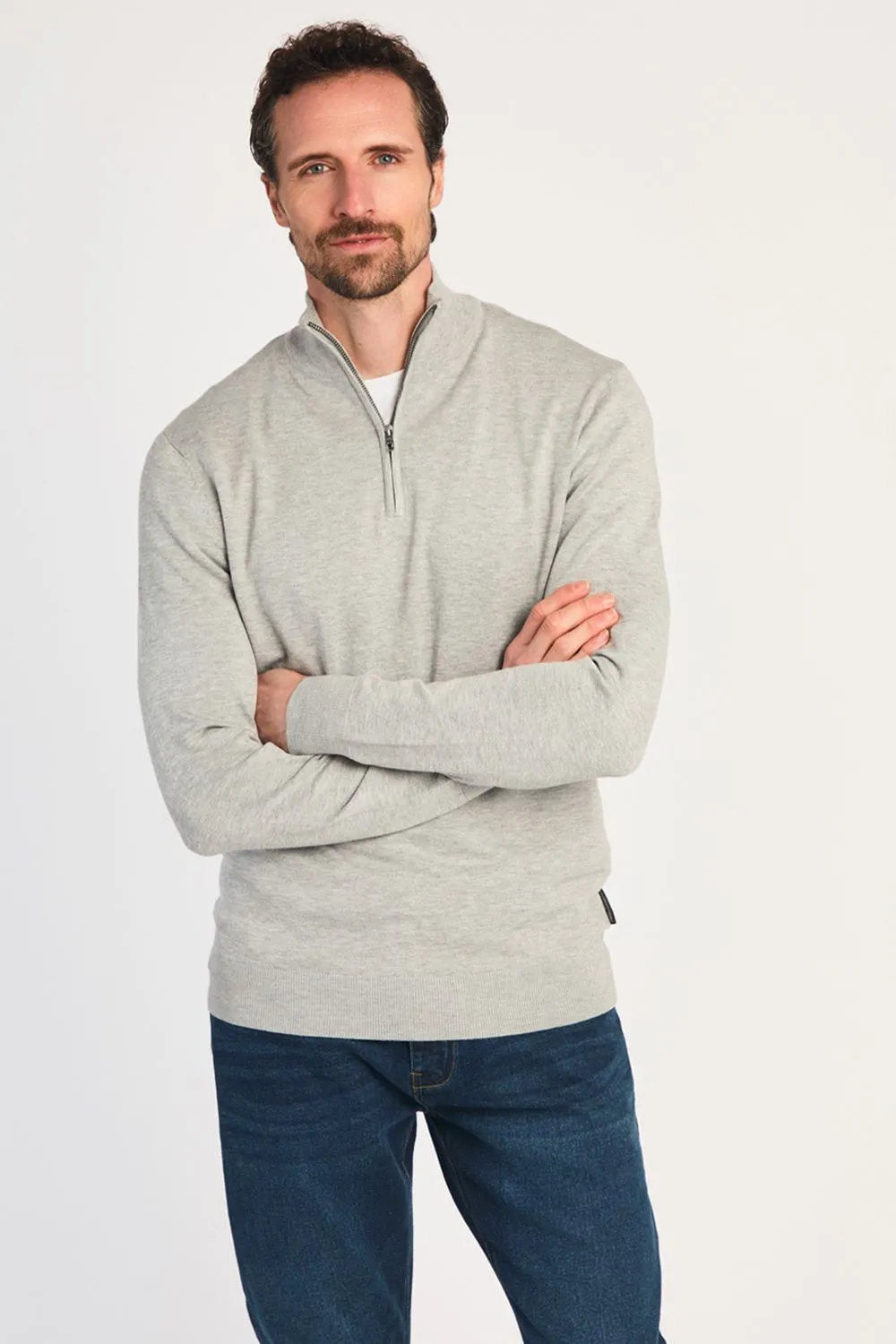 1/2 Zip Knitted Jumper
