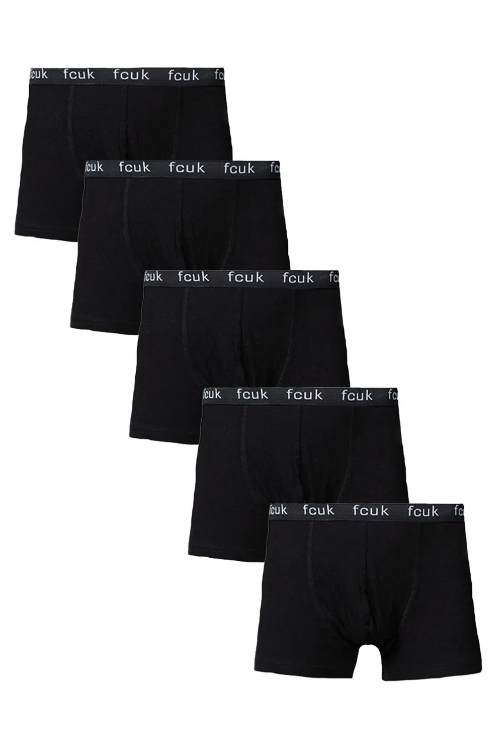 5 Pack FCUK Cotton Stretch Boxers