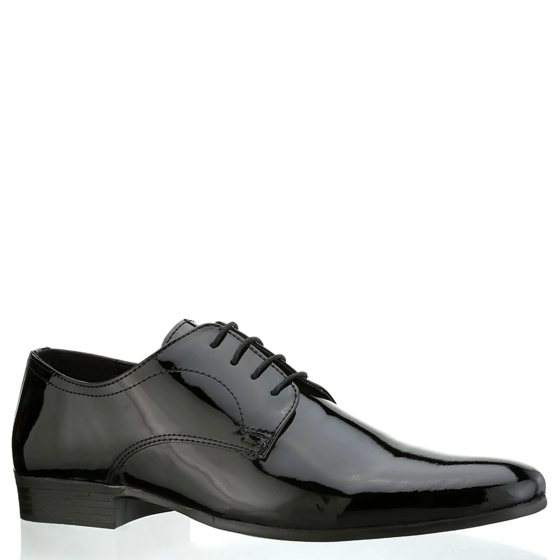 Patent Leather Lace Up Shoes