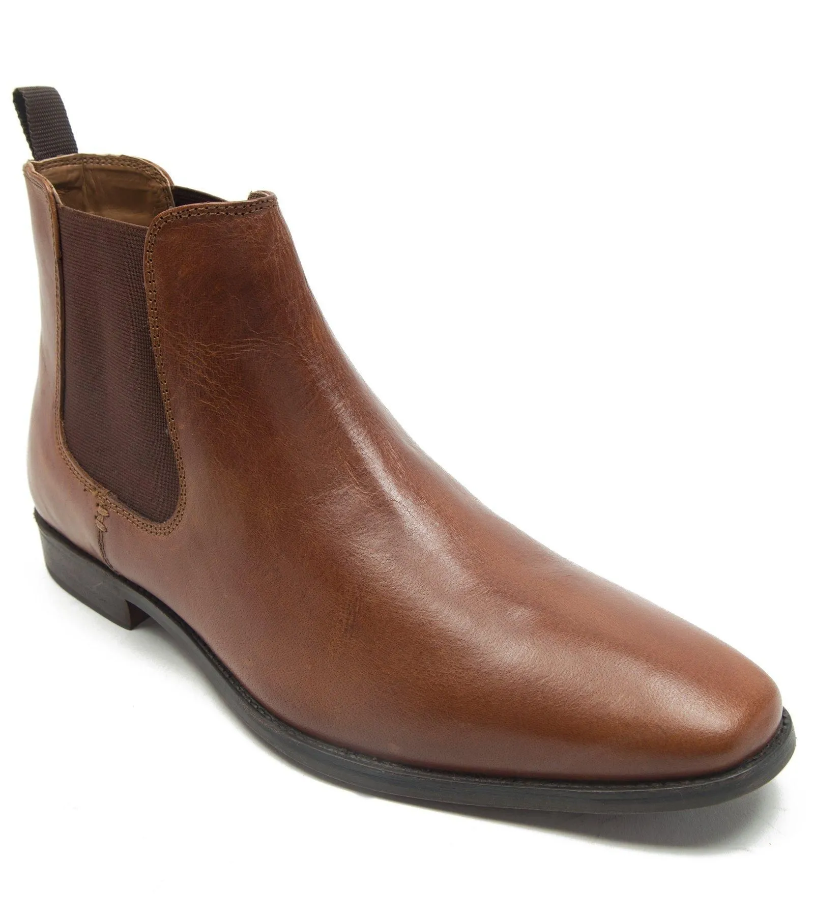 'Addison' Formal Leather Chelsea Boots