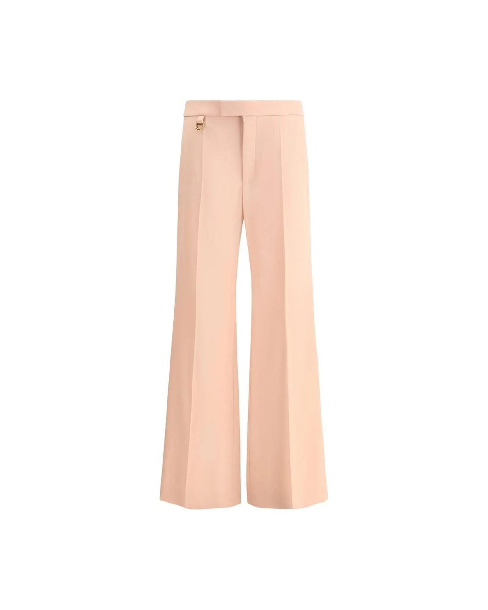 Wide Leg Wool Trousers- Multicolor Jeans