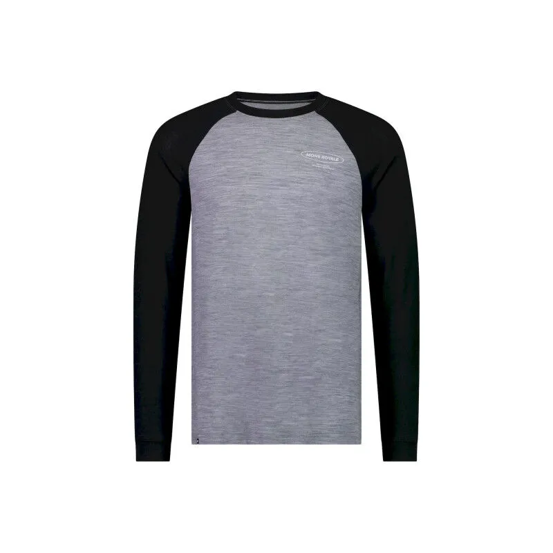 Icon Merino Raglan Long Sleeve - Merino shirt - Men's