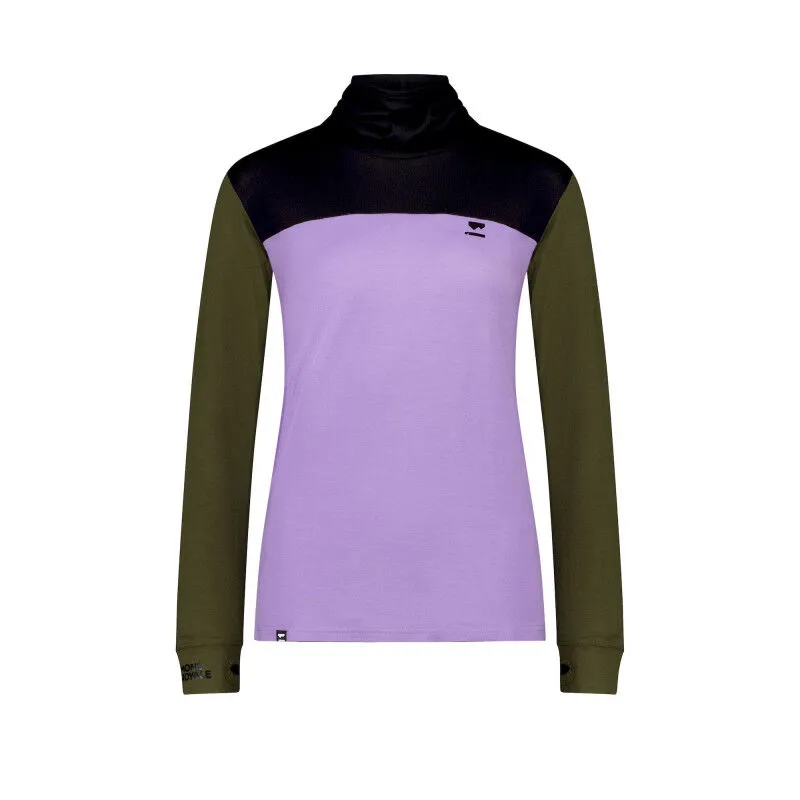 Yotei Merino High Neck - Merino Wool Jersey - Women's