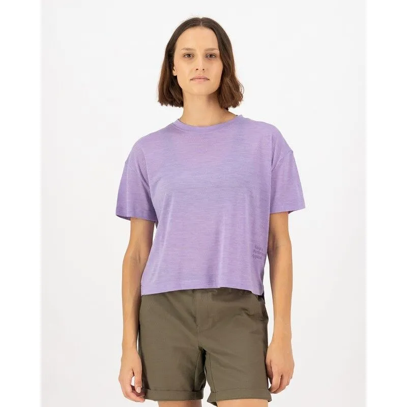 Zephyr Merino Tencel Boxy T-Shirt - Merino shirt - Women's