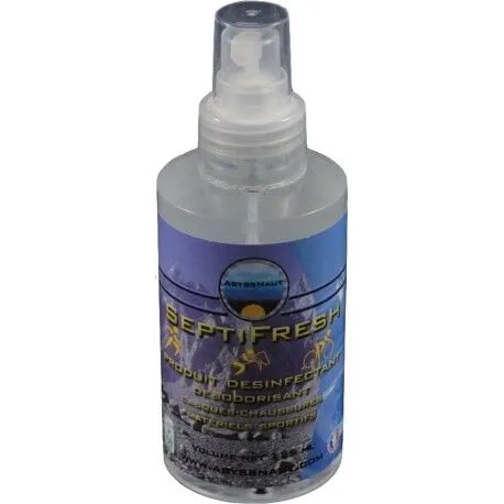 Spray désinfectant sans rinçage pour matériel sportif