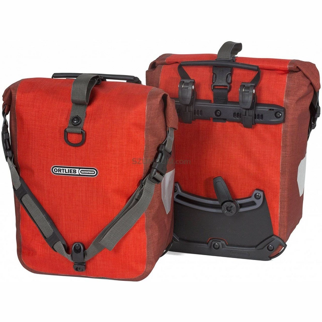 Pannier Ortlieb Sport-Ql2.1 Roller Plus (pair) Red Dark-Chile