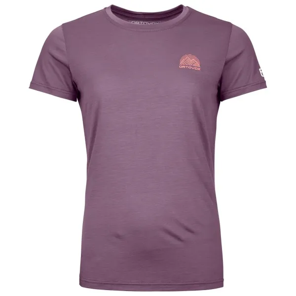 Women's 120 Cool Tec Mountain Stripe T-Shirt - Merino shirt 916-1989