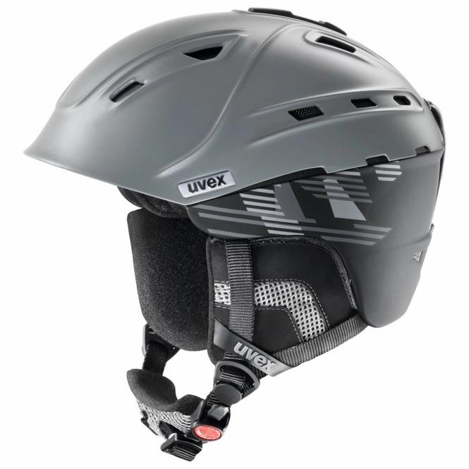 Ski Helmet Uvex P2us Anthracite Black Matte