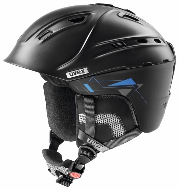 Ski Helmet Uvex P2us Black Matte