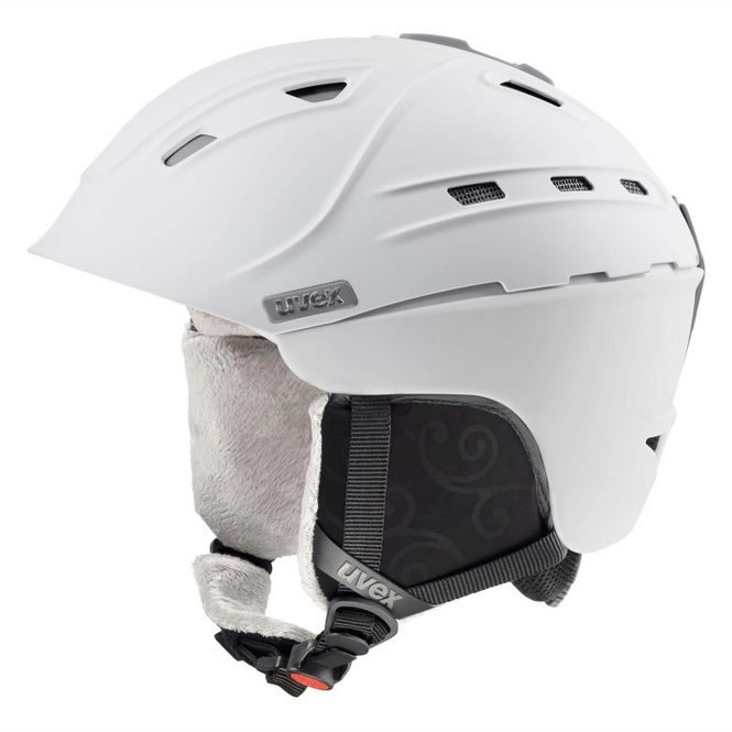 Ski Helmet Uvex P2us WL Satin White Matte