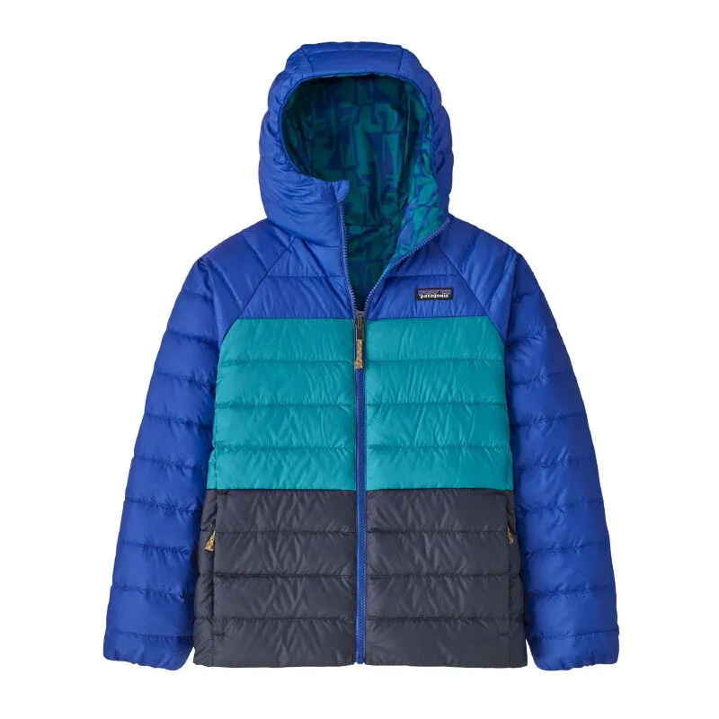 K's Reversible Down Sweater Hoody - Down jacket - Kid's
