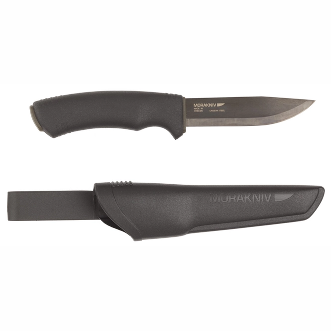 Survival Knife Morakniv BushCraft Black Clampack