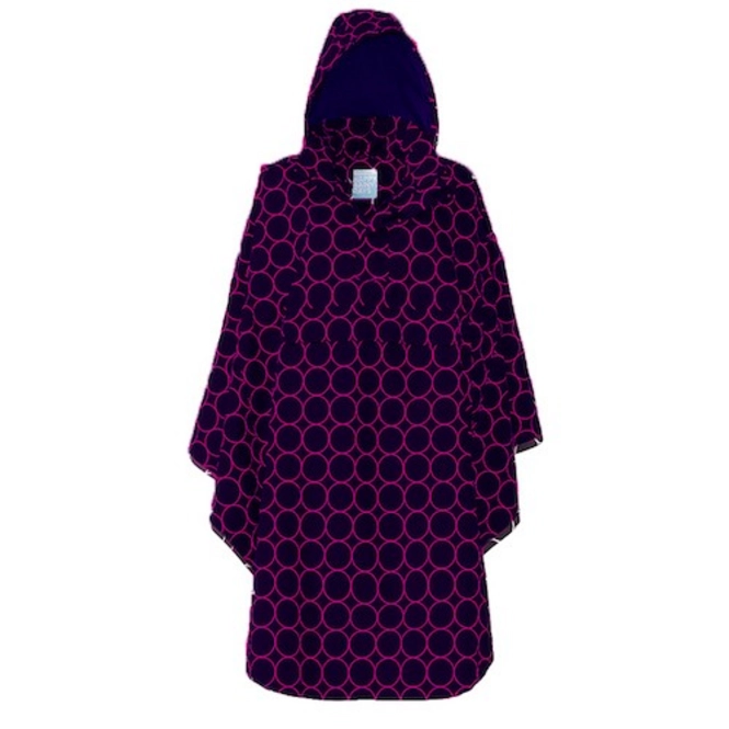 Poncho Happy Rainy Days Lindy Navy