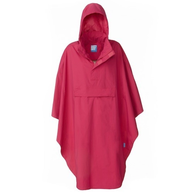 Poncho Happy Rainy Days Sienna Cerise